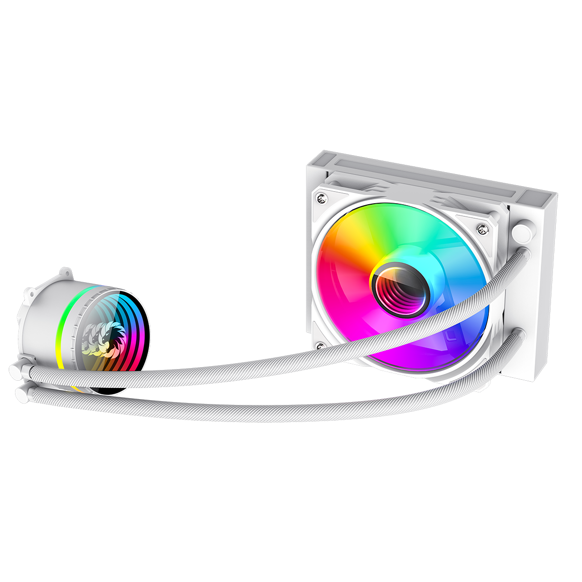 120mm AIO ARGB Water Cooler White