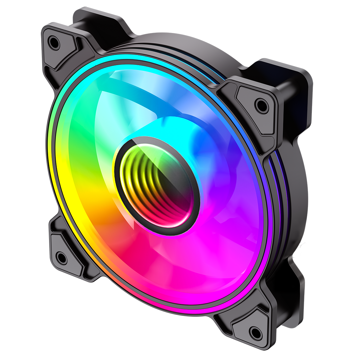 Infinity 120mm ARGB Dual-Ring Black Fan