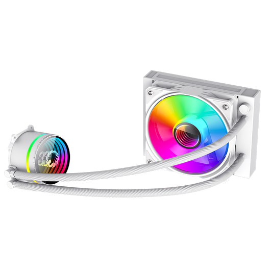 120mm AIO ARGB Water Cooler White