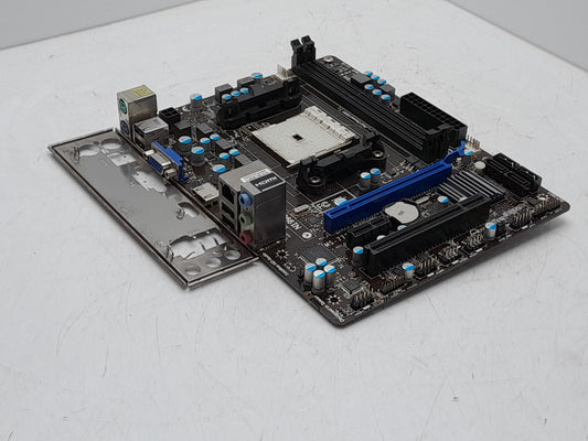 MSI FM2-A55M-E33 Socket FM2 DDR3 Micro ATX Motherboard With I/O Shield MS-7721