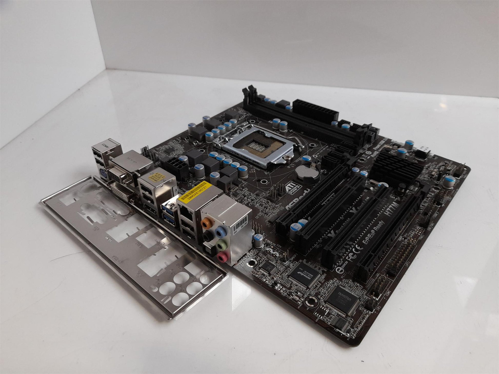 ASRock H77M Socket LGA1155 DDR3 MicroATX Motherboard With I/O Shield