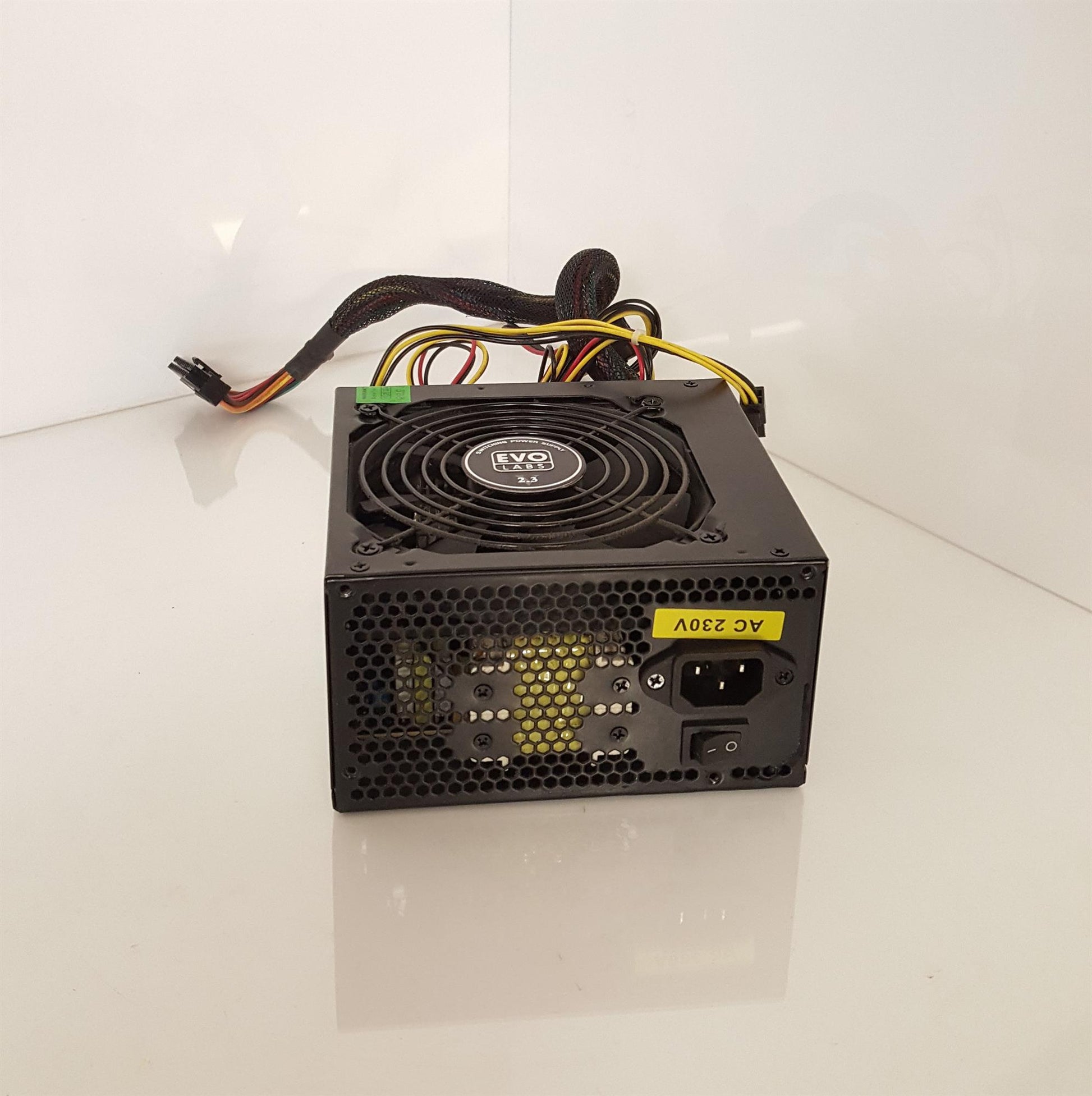 EVO Labs E-550X 550W Desktop PSU ATX Power Supply Unit