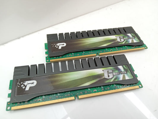 Patriot G Series 4GB(2x2GB) 800 MHz DDR2-800 PC2-6400U RAM PGS24G6400ELK