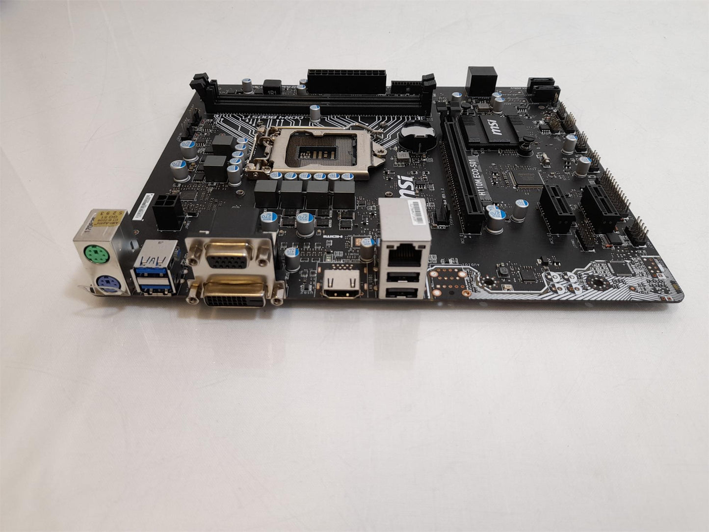 MSI H110M ECO-S01 Socket LGA 1151 DDR4 Motherboard Without I/O Shield