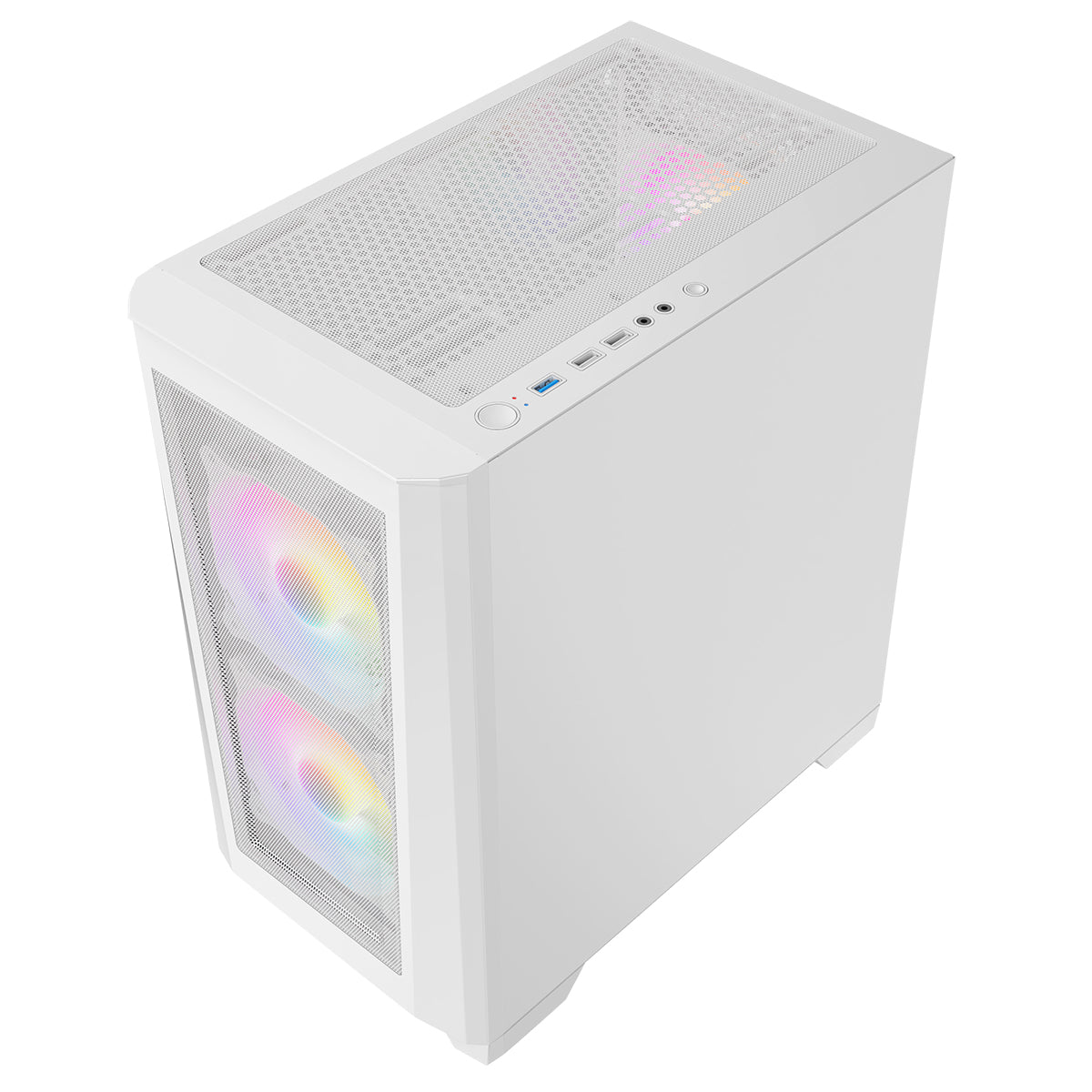 (Gaming PCs - Cases) TORCH - Level2 (White)