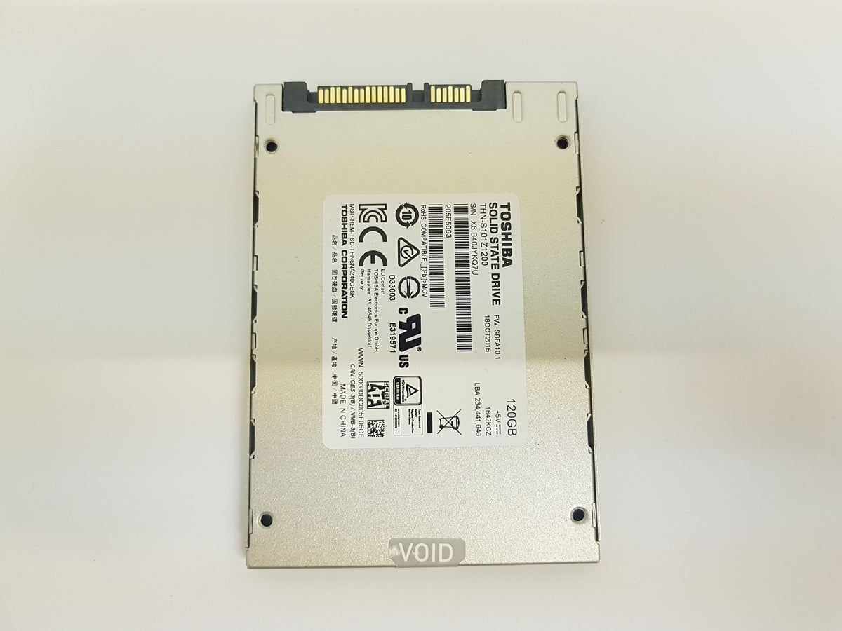 Toshiba THN-S101Z1200 120GB 2.5" SSD Solid State Drive SATA
