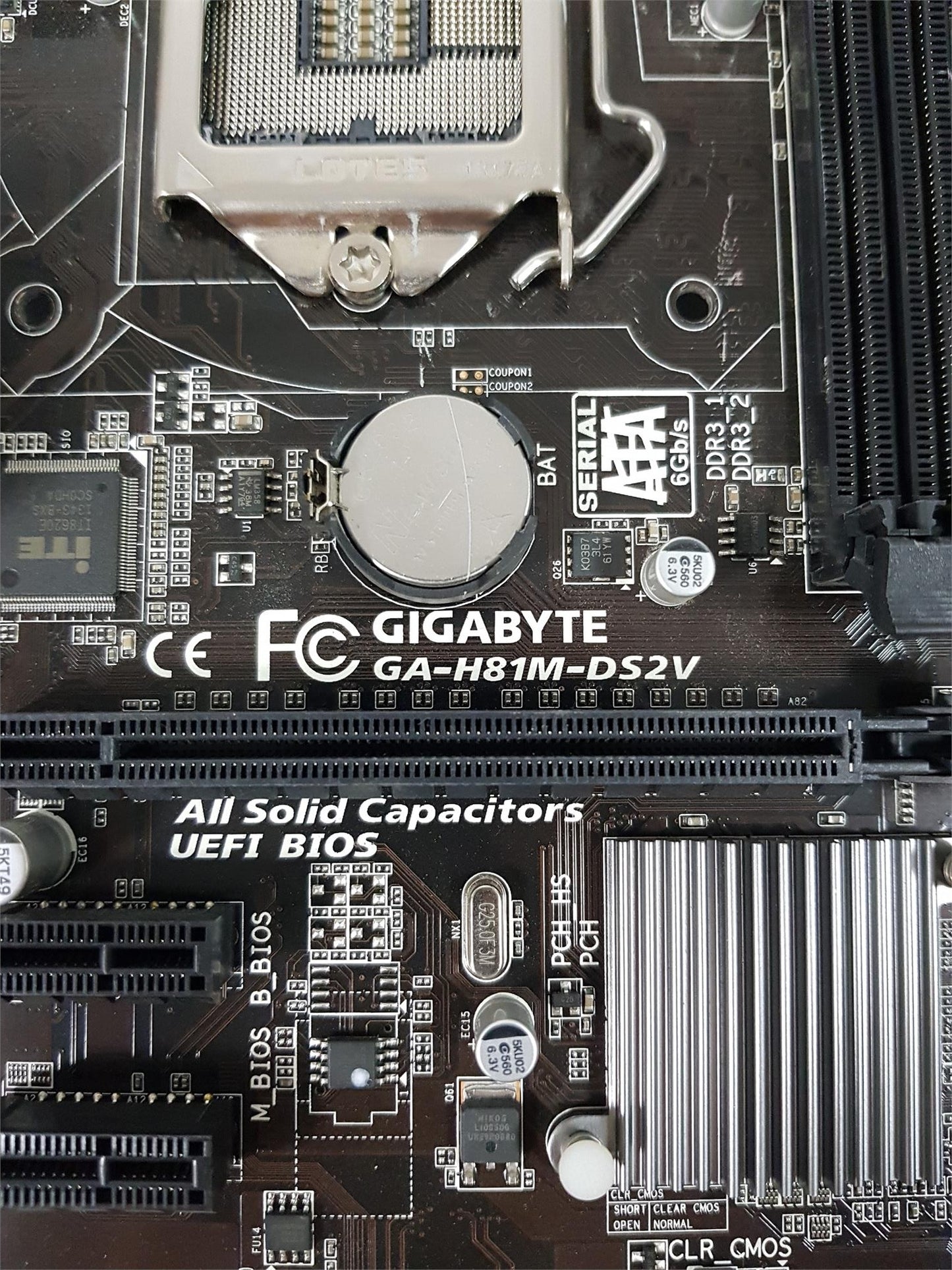 GIGABYTE GA-H81M-DS2V Socket LGA1150 DDR3 Micro ATX Motherboard