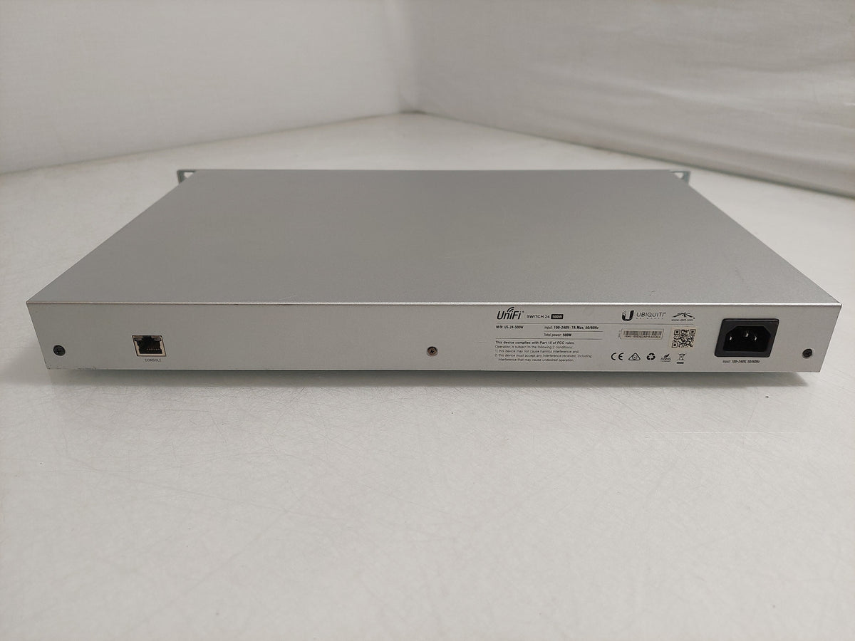 Ubiquiti UniFi US-24-500W 24-Port 500W PoE+ Gigabit Managed Switch Tested