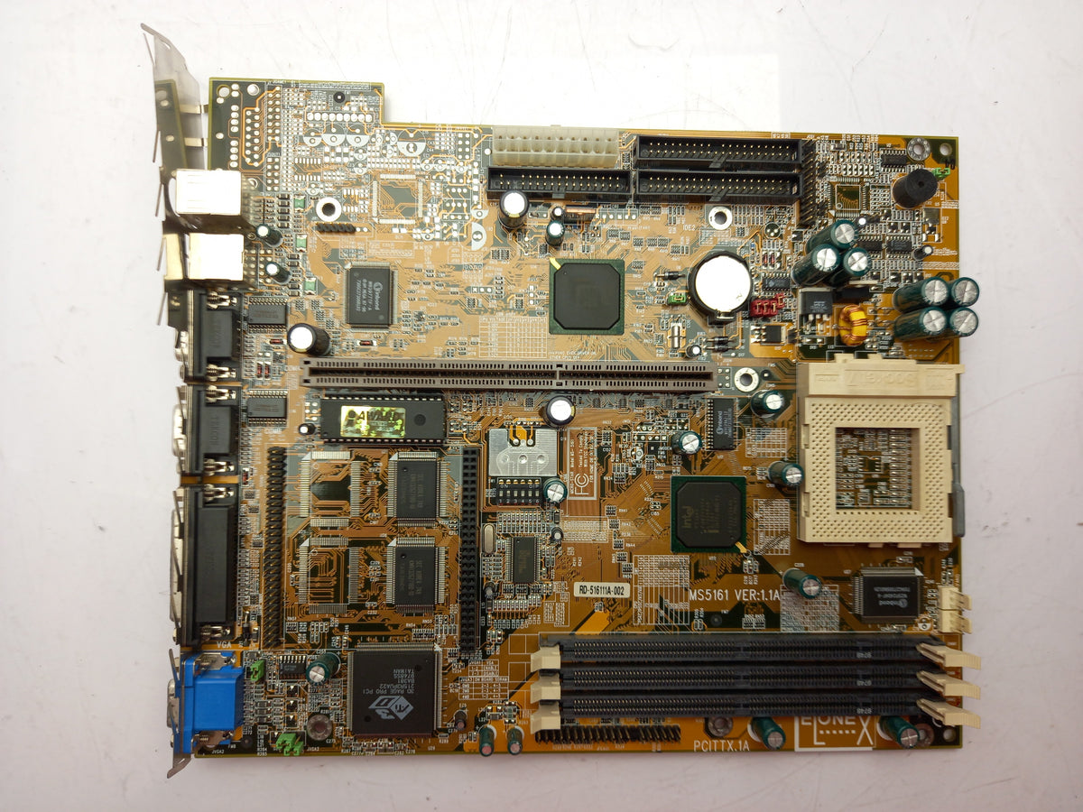 MSI MS5161 Socket 7 (PGA321) DDR1 Motherboard With I/O Shield