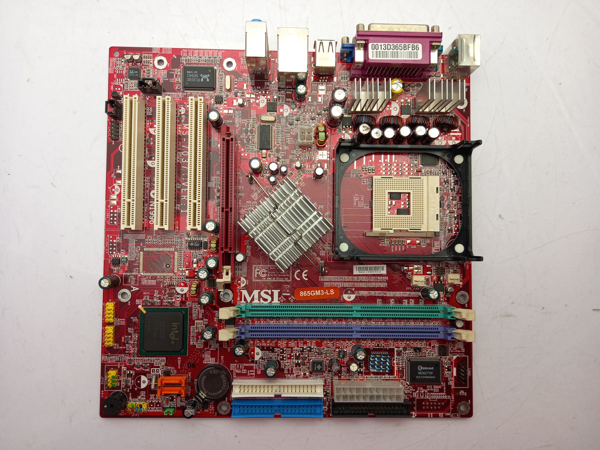 MSI 865GM3-LS DDR1 Socket A (462-pin) Motherboard With I/O Shield