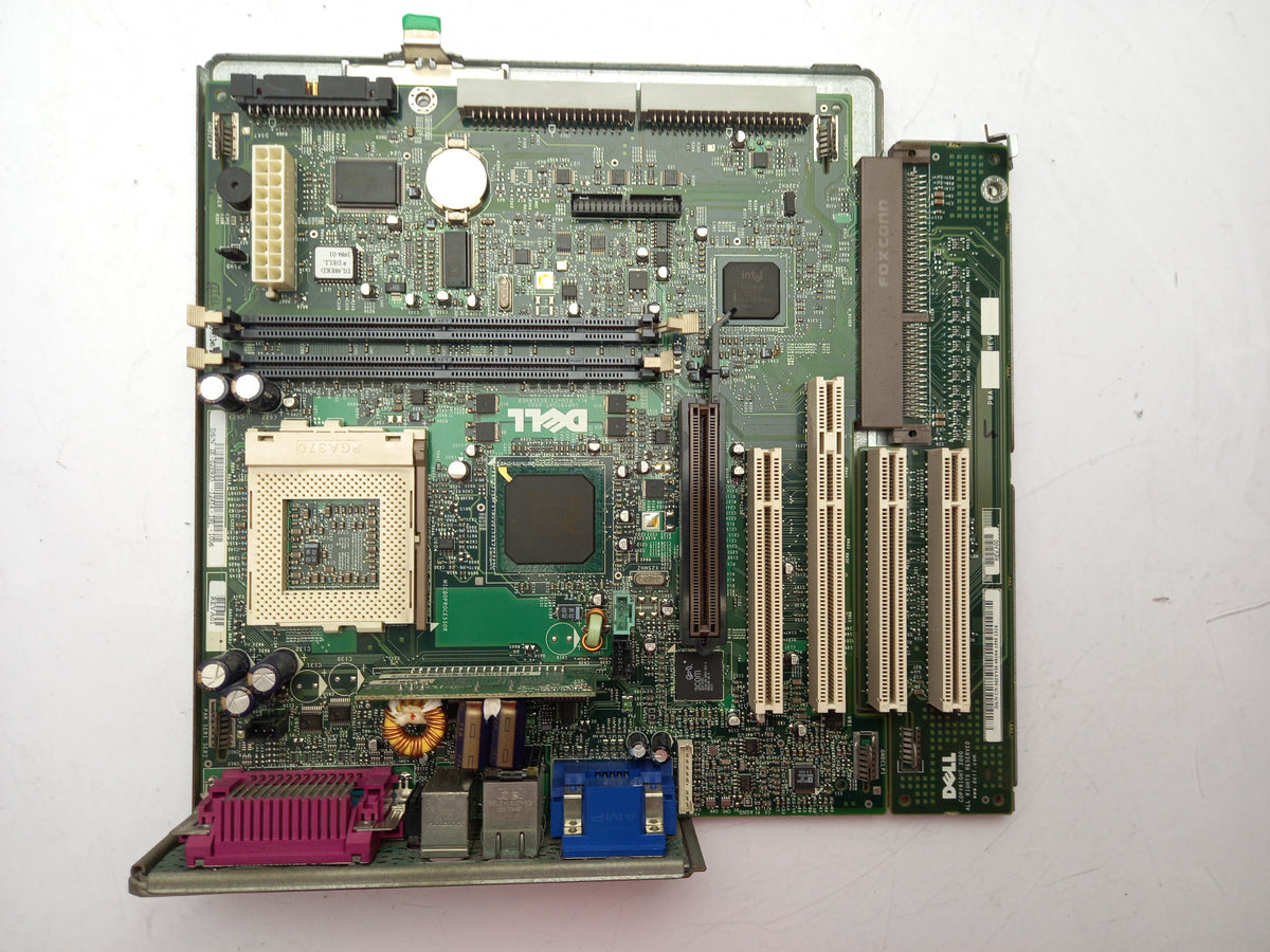 Dell OptiPlex GX150 Socket 370 DDR1 Motherboard With Tray 02E933 2E933