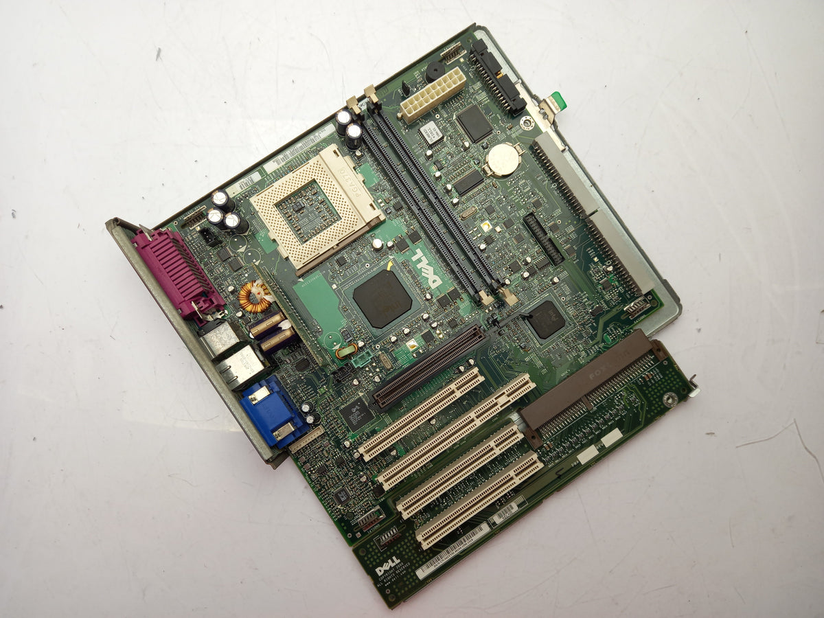 Dell OptiPlex GX150 Socket 370 DDR1 Motherboard With Tray 02E933 2E933