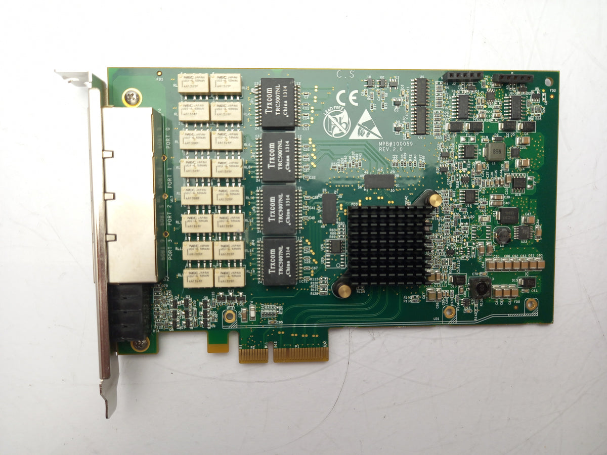 Riverbed Quad Port 1GbE TX PCI-e Ethernet Adapter 410-00044-01