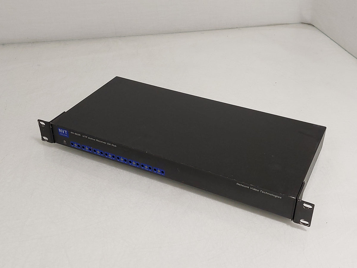 NVT NV-862R 8-Channel UTP Active CCTV Receiver DA Hub 32 BNC Outputs