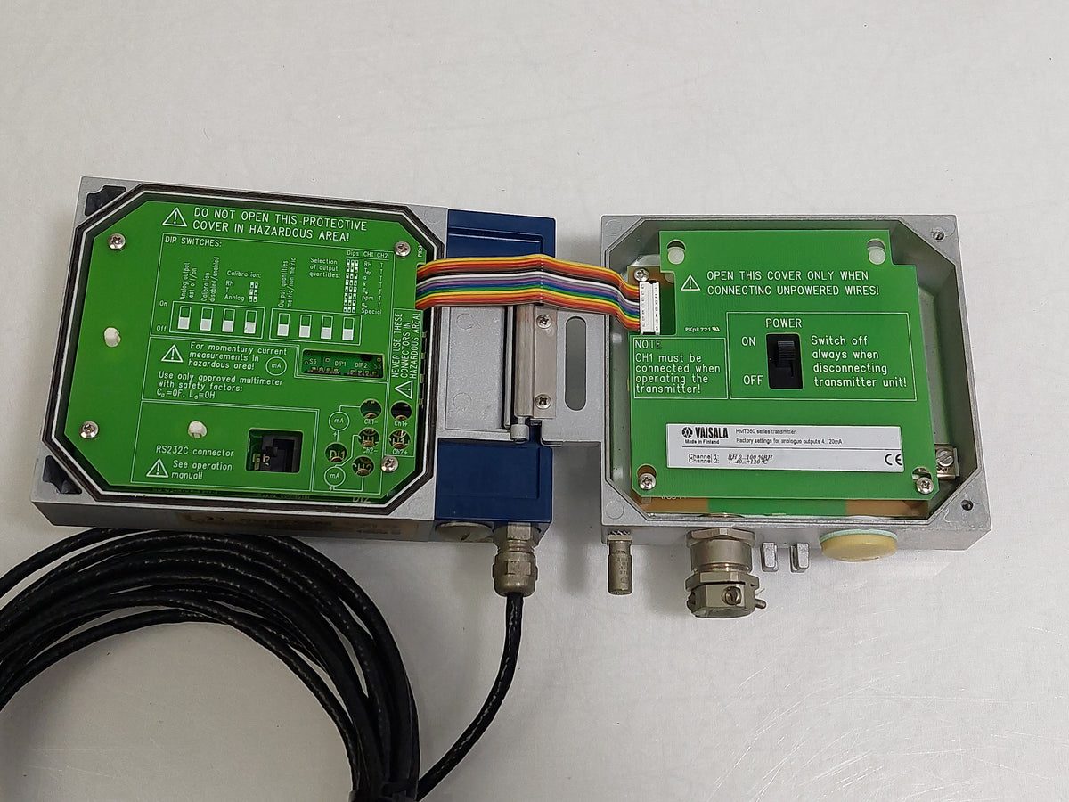 Vaisala HMT360 Humidity & Temperature Transmitter with Probe Untested