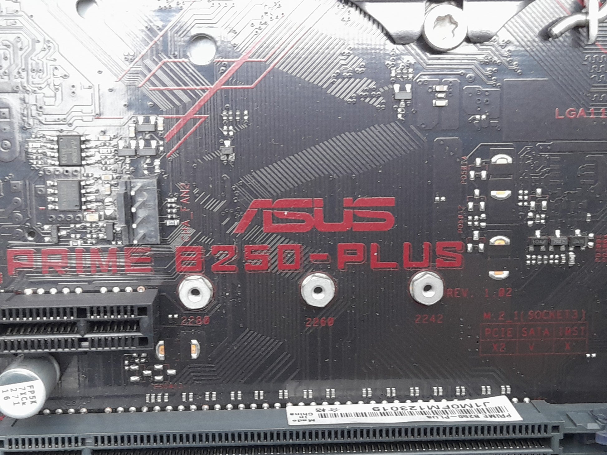 ASUS Prime B250-Plus Socket LGA 1151 DDR4 ATX Motherboard With I/O Shield