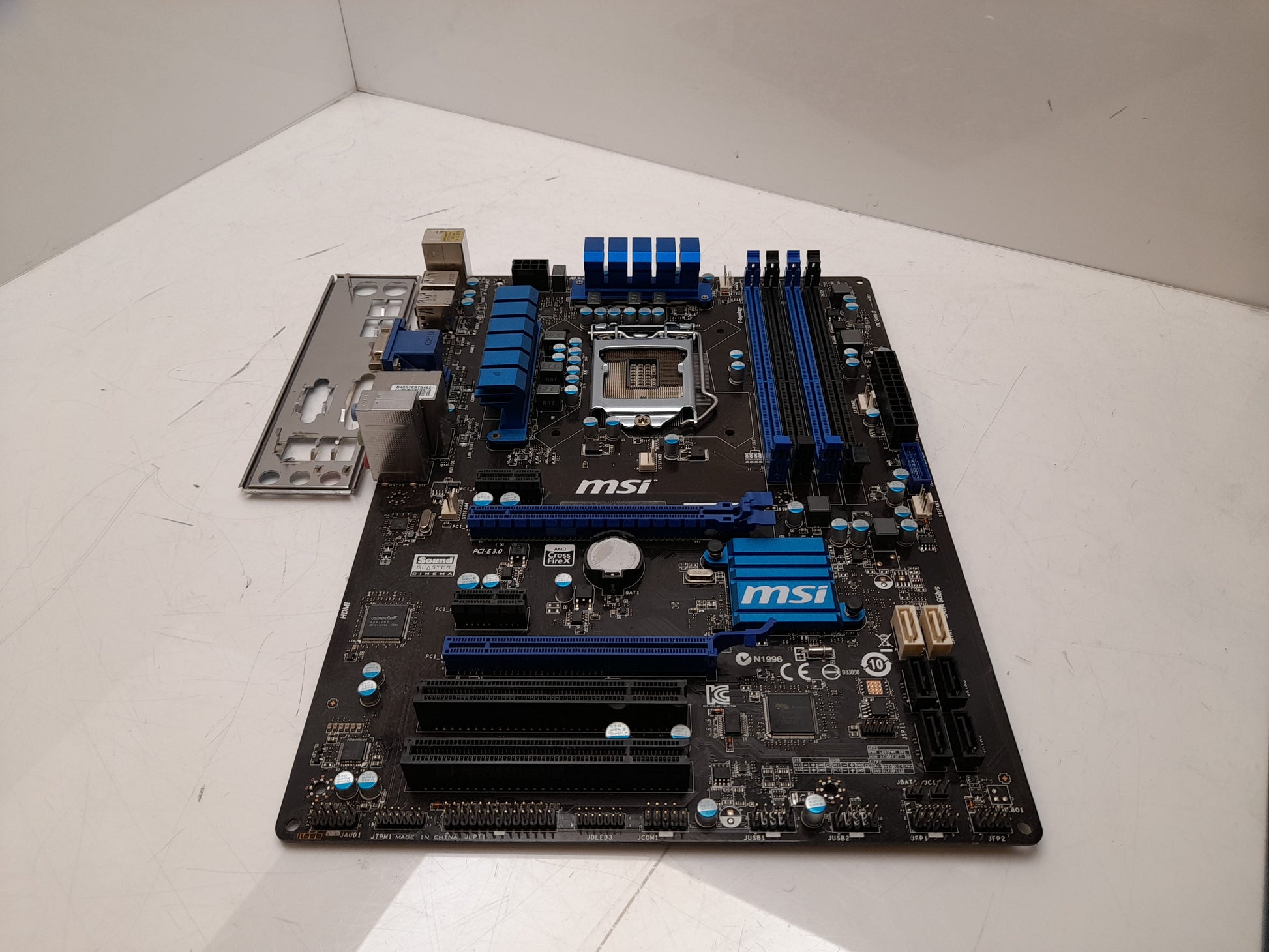 MSI Z77A-G41 Plus Socket LGA1155 DDR3 ATX Motherboard with I/O Shield