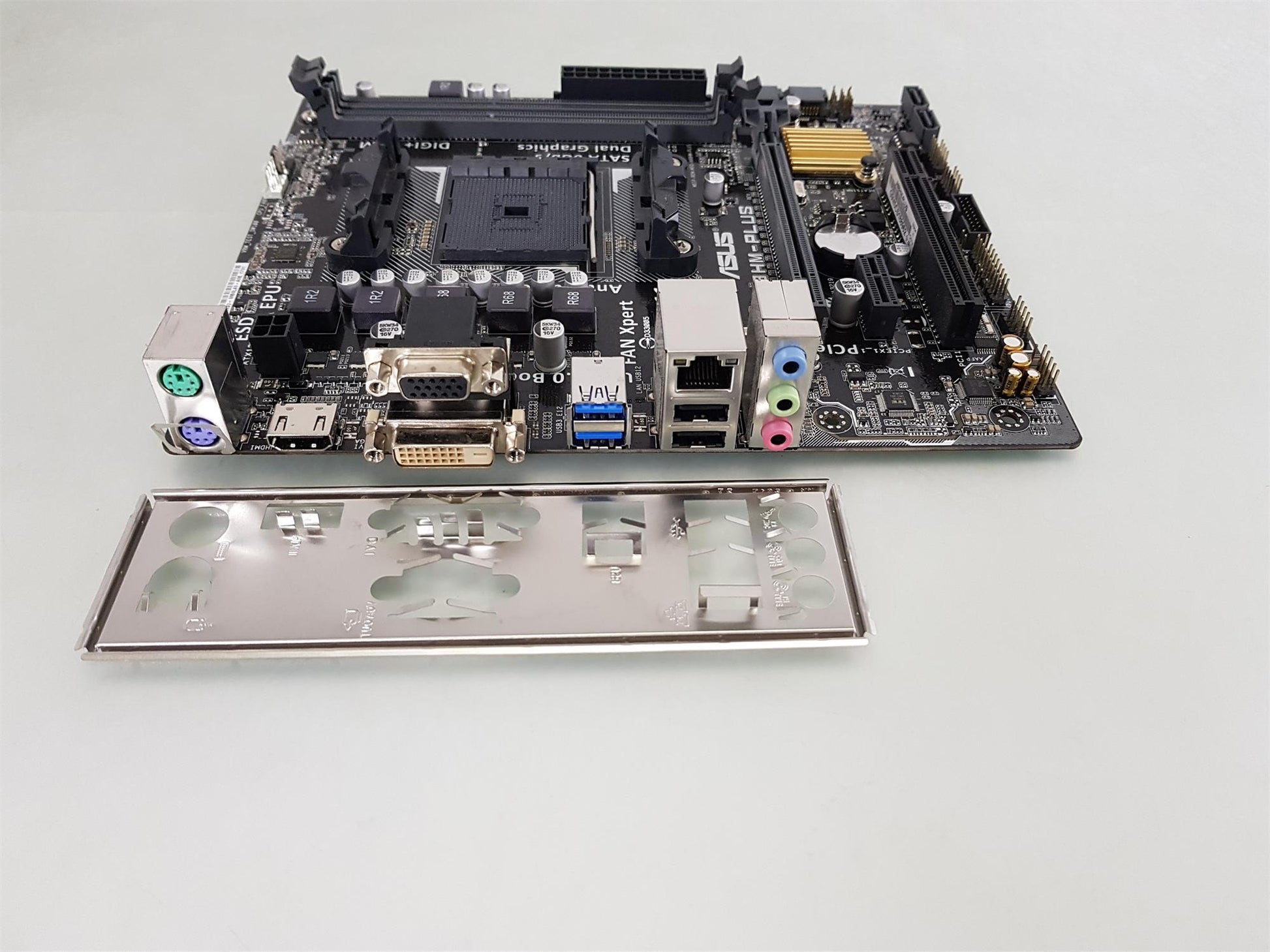 ASUS A68HM-PLUS Socket FM2b DDR3 Micro ATX Motherboard With I/O Shield