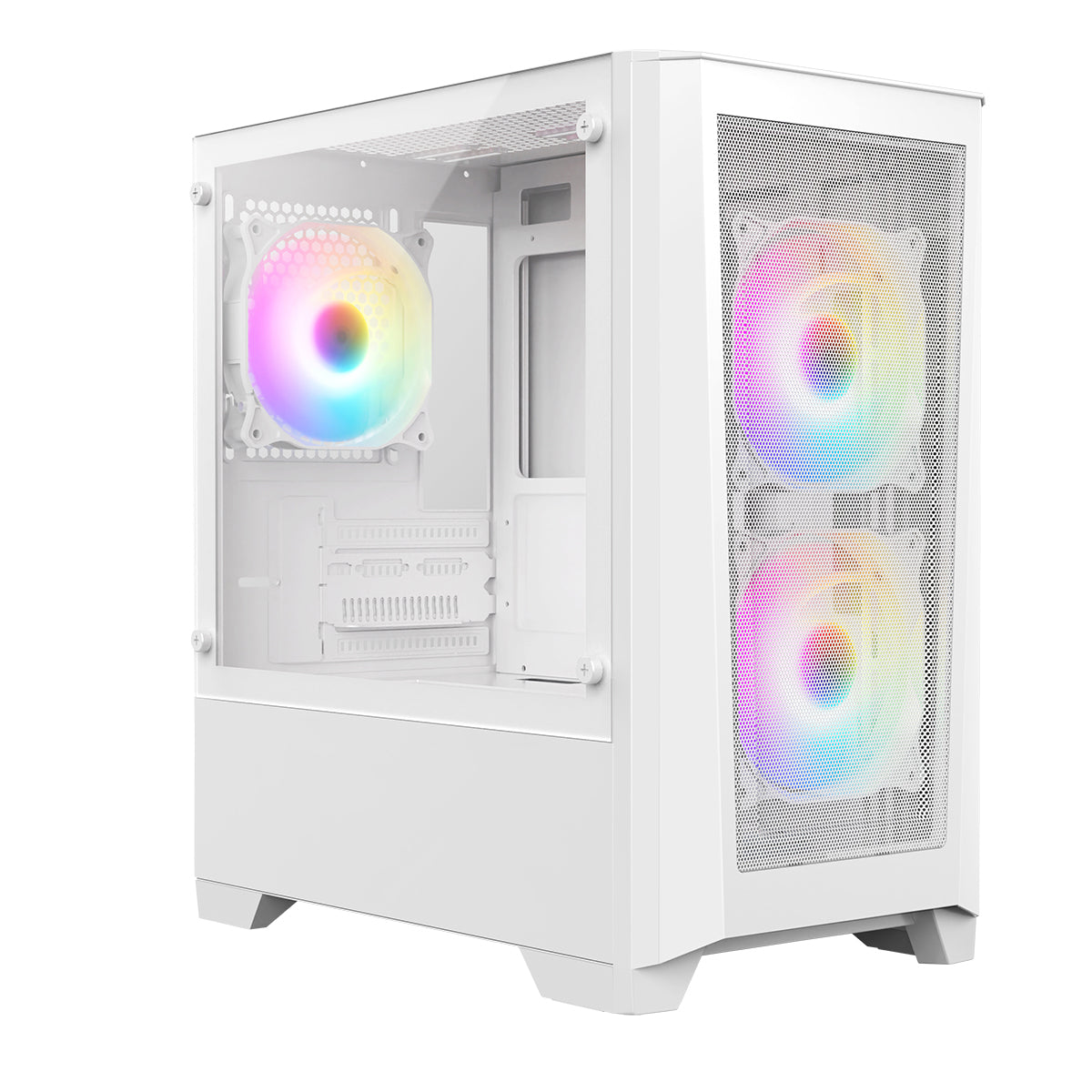 (Gaming PCs - Cases) TORCH - Level2 (White)