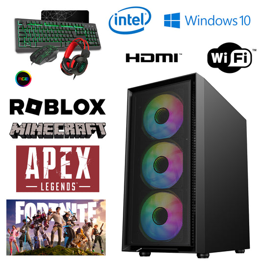 Phoenix Gaming INFERNO Desktop PC i7 16GB RAM 500GB SSD 2TB HD 8GB GPU Windows 10