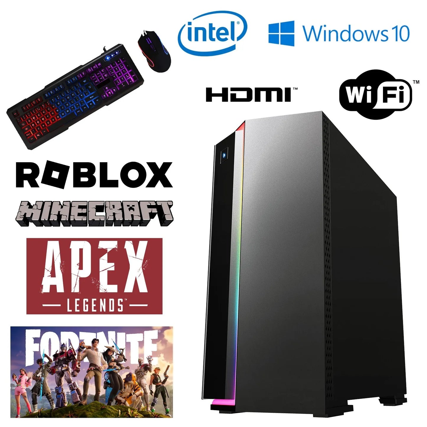 Phoenix Gaming SUPERNOVA Custom Spec Desktop PC - Windows 10 Pro