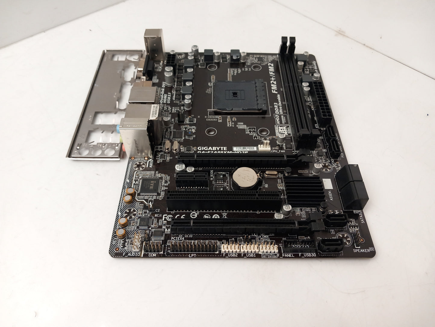 Gigabyte GA-F2A88XM-HD3P Socket FM2/FM2+ DDR3 MicroATX Motherboard With I/O Shield