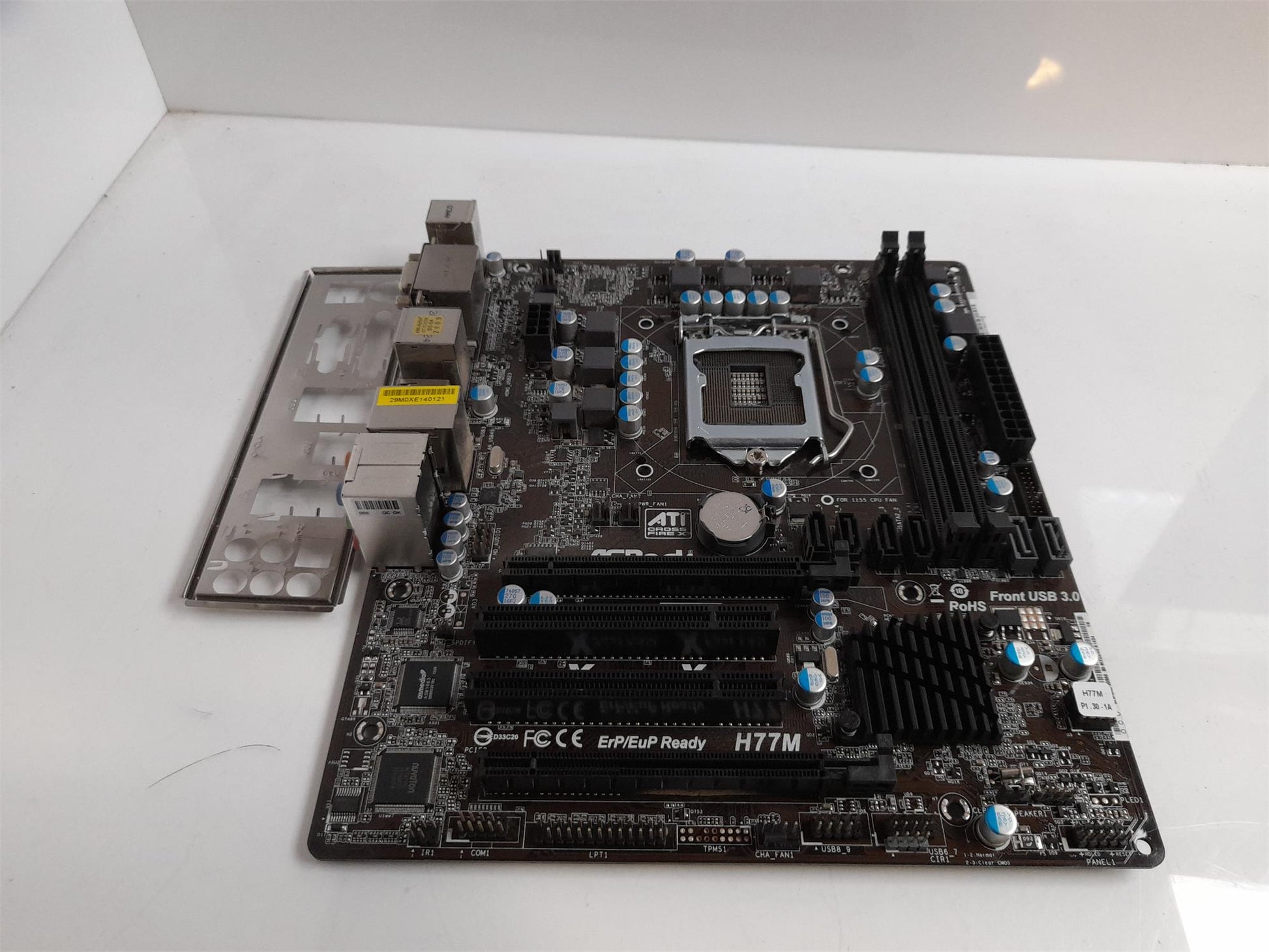 ASRock H77M Socket LGA1155 DDR3 MicroATX Motherboard With I/O Shield